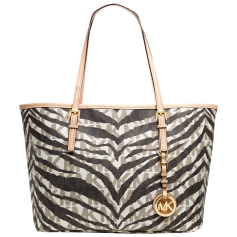 michael kors jet set black white|michael kors outlet jet set.